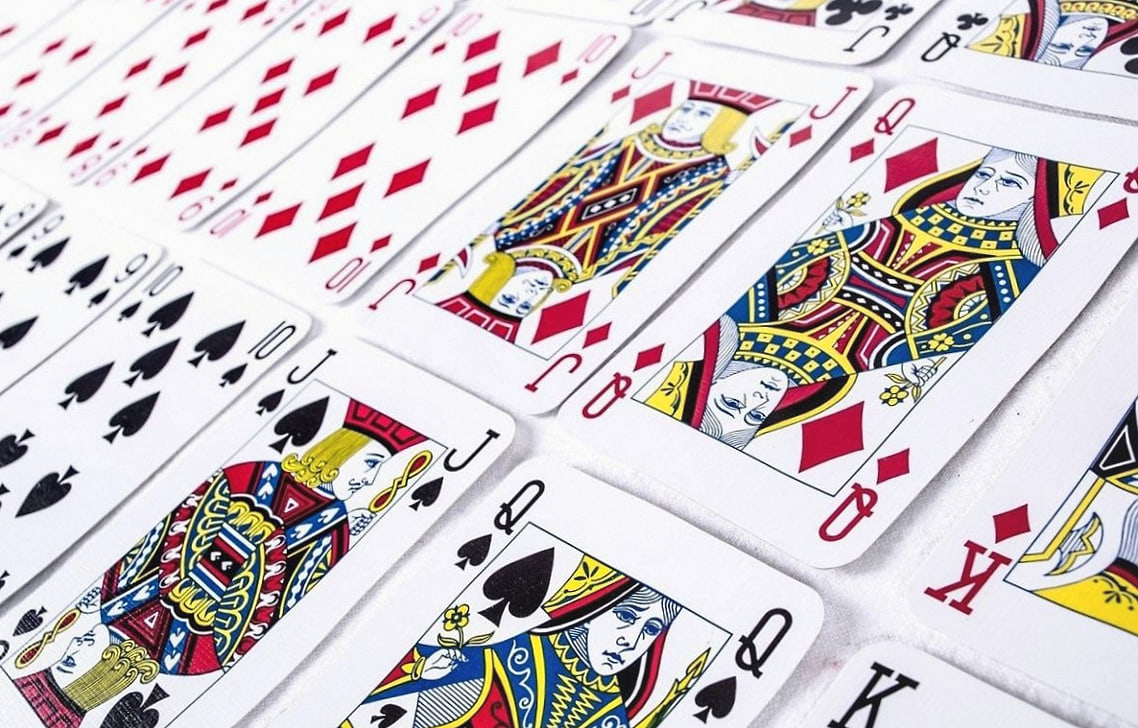 Charity poker series event in the back room